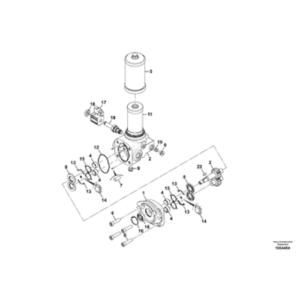 Motor Hidráulico - VOE17230122 - Volvo