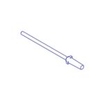 Vastago Cilindro - 1S0876 - Caterpillar Alternativo