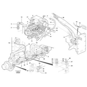 Tubo Espaciador - VOE12740443 - Volvo