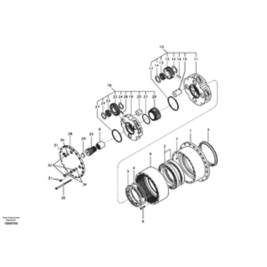 Shim - SA 7117-30160 - Volvo