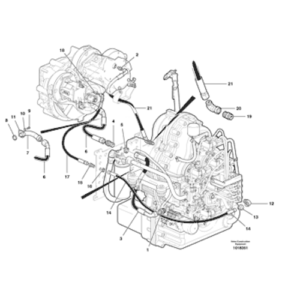 Manguera Hidraulica - VOE12747238 - Volvo