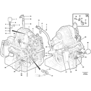 Manguera Hidraulica - VOE12747214 - Volvo