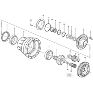 Planet Carrier - VOE17411027 - Volvo