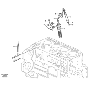 Tubo Combustible - VOE20460095 - Volvo