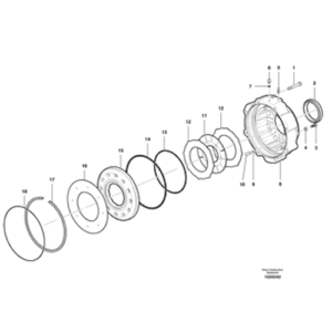 Resorte Disco - VOE12743133 - Volvo