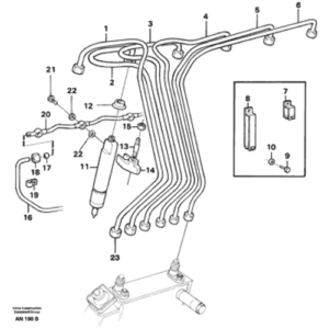 Tubo Presion - VOE3978011 - Volvo