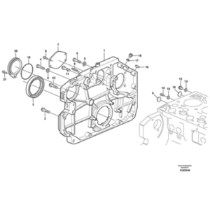 Tornillo - VOE20450802 - Volvo