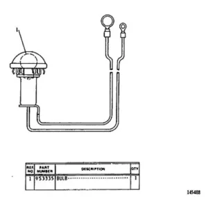 Lampara - 6P0193 - Caterpillar Alternativo