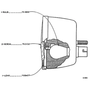 Lampara - 8M9319 - Caterpillar Alternativo