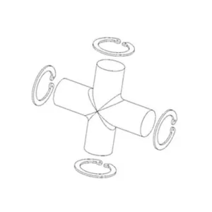 Kit Cruceta De Eje - 1744643 - Caterpillar Alternativo