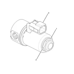 Solenoide Bocina De Aire - 1850008 - Caterpillar Alternativo