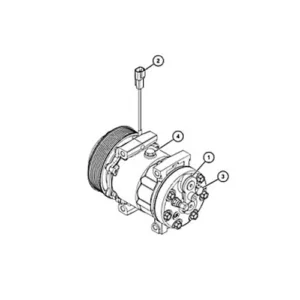 Compressor - 4649988 - Caterpillar Alternativo